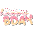 0_bday Discord sticker | /genuinely ₊˚・