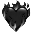 0_blackheartfire custom emote | /genuinely ₊˚・