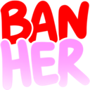 BanHer custom emote | 𝗖𝘂𝗱𝗱𝗹𝘆 𝗖𝗿𝗶𝘁𝘁𝗲𝗿𝘀