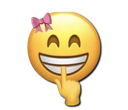 Hehe custom emote - Hollow-m☆on