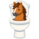toilethorse Discord sticker from Sammy's Indie-Electro Lounge