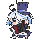 furina animated GIF emoji - #VTuberTH