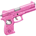 hello_kitty_gun_emoji Discord sticker from /D0llz