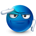 blusalute Discord sticker - trans chompers