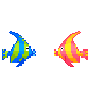 kissfish animated Discord emote - trans chompers