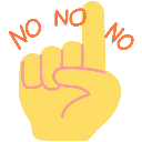 no_no custom emote | ZynaraX's Hangout