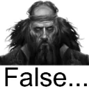 false false