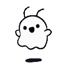 ghost animated GIF emoji from OmerTa Structure