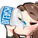 drinkbleach Discord Emoji | Amoura Hub 🩵 | Social hub • 18+ • Hangout • Dating • Relationship • Active Vcs • SFW • Chill