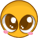 BlushingCute custom emote | Critical Cuties ♡