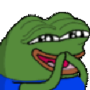 PepeLaugh Discord sticker from Critical Cuties ♡