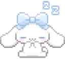 cinnamorollsleeping animated Discord emote - ⛧°. ⋆༺𝐆𝐀𝐋𝐀𝐗𝐘.𖥔 ݁ ˖ִ˖°༻⋆. °⛧