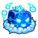 control Discord sticker from SYSTEM