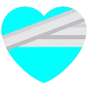Cyan_Heart_Bandage