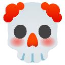 skullclown Discord sticker from Sammy's Indie-Electro Lounge