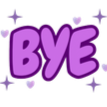 bye Discord sticker from Sammy's Indie-Electro Lounge