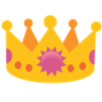 crown Discord sticker from Sammy's Indie-Electro Lounge