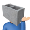 blockhead custom emote | Sammy's Indie-Electro Lounge