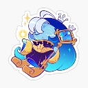 emoji_4 custom emote | -`◇Fandom's Hangout!,◇-