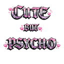Cutebutpsychogirlytext custom emote from 𝔣𝔢𝔯𝔞𝔩
