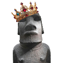 KingMoai custom emote - ~𝓞𝓾𝓽𝓒𝓪𝓼𝓽~