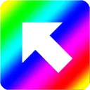 Arrow_UpperLeft_rainbow
