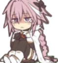 Sad_astolfo custom emote from Pink Femboy Tag (.gg/femboiss)