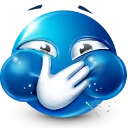 holdingitinblueemojiblue