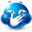 bluHAHA Discord sticker - trans chompers
