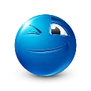 blueemojiwink
