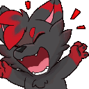 FoxxoScream animated GIF emoji | 𝙿𝚛𝚎𝚜𝚝𝚒𝚐𝚎 𝙲𝚛𝚎𝚠 ✨