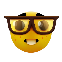Nerd Discord sticker from Legión War: Official Server「🚩」