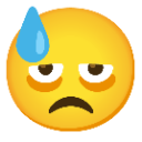 TiredSweat Discord Emoji - 😔>>ᖴᖇᗴᗩKɏ 𝕮𝖔𝖗𝖓𝖊𝖗<<🥀