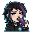 ate custom emote | Nyx After Dark