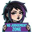 nojudgement Discord sticker from Nyx After Dark