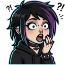 shocked Discord Emoji - Nyx After Dark