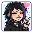 selfie Discord sticker from Nyx After Dark