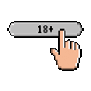 18plus animated emote from unmask