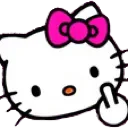 00middlefingerhellokitty