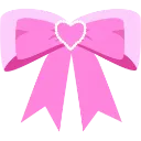 PinkHeartBow
