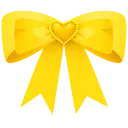 YellowHeartBow