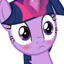TwiBlush Discord Emoji from MLP Sombra Empire