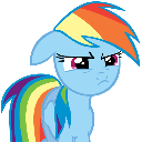 Angry_Rainbowdash Discord Emoji - MLP Sombra Empire