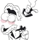 flustered