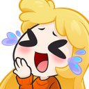 296248blondegirllol Discord sticker | iamsanna