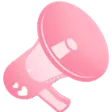 pink_megaphone Discord Emoji from Seduction Paradise 18+