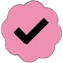 pinkcheck Discord sticker from Seduction Paradise 18+