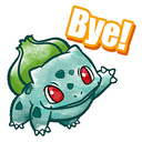 byebulbasaur custom emote from 🏆 Champion Frontier