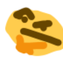 thinking Discord sticker from Zez Kingdom