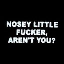 nosey Discord sticker from Rabbit Hole